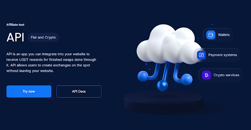 SimpleSwap exchange API