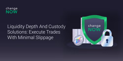 This article is about custody solutions and liquidity depth, which combined help to avoid crypto slippage